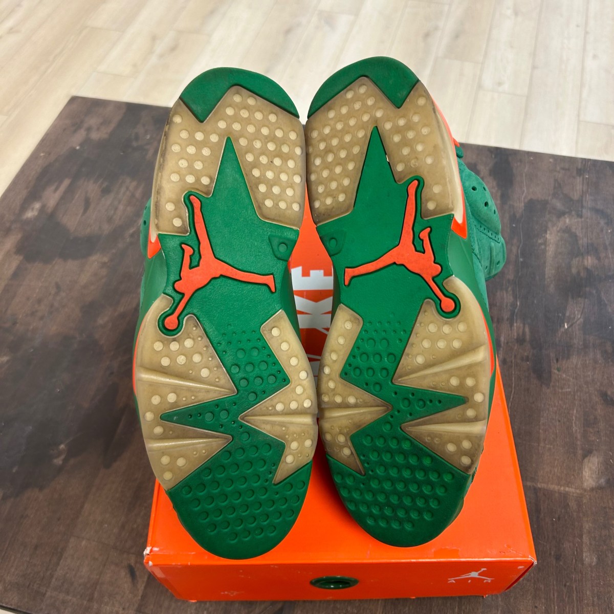 Jordan 6 Retro Gatorade Green Size 10.5 (Pre-Owned)