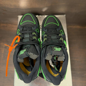 Nike Air Rubber Dunk Off-White Green Strike Size 8.5 (Pre-Owned)