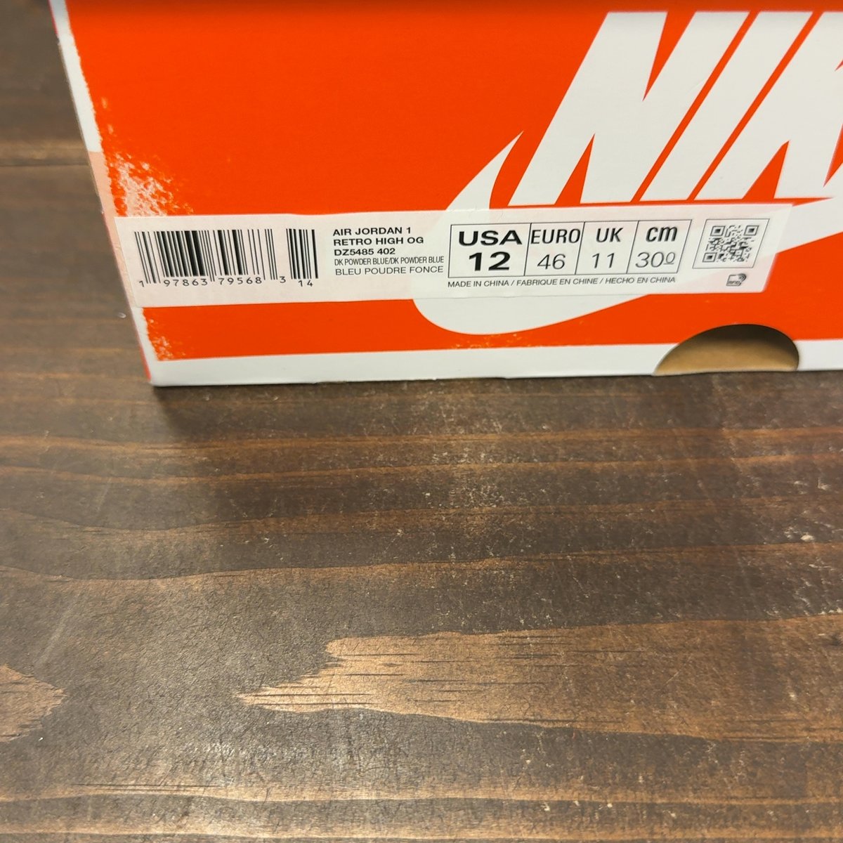 Jordan 1 Retro High OG UNC Reimagined Size 12 (Pre-Owned) - aux