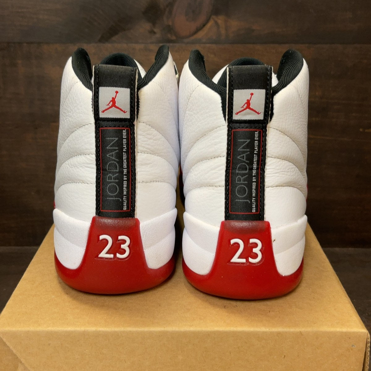 Jordan 12 Retro Cherry (2023) Size 10 (Pre-Owned) - Image 5