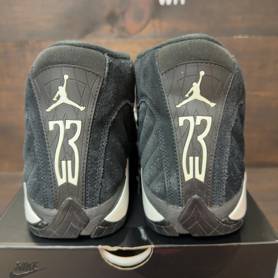 Jordan 14 Retro Black White Size 10.5 (Pre-Owned) - Image 4