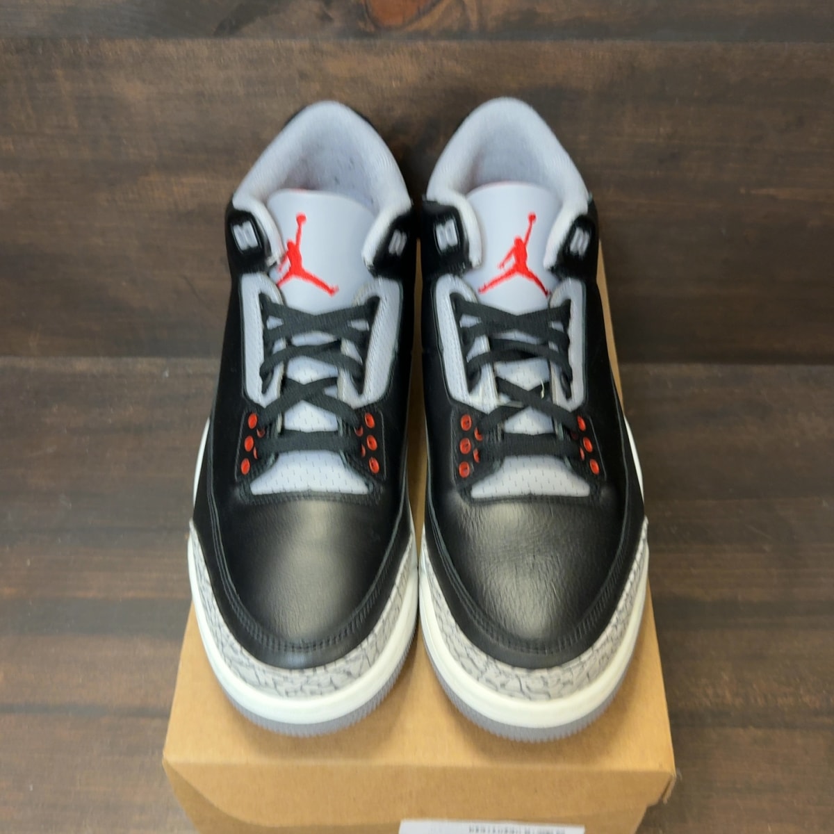 Jordan 3 Retro OG Black Cement (2024) Size 12.5 (Pre-Owned) - Image 8
