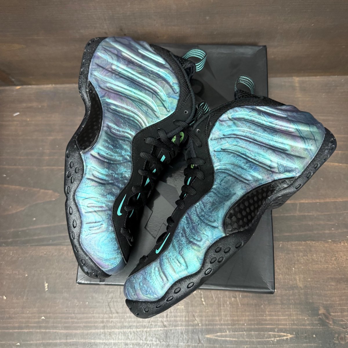 Nike Air Foamposite One Abalone Size 9 (Pre-Owned) - tag