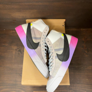 Nike Blazer Mid Off-White Wolf Grey Serena Queen - Image 2