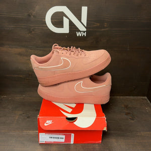 Nike Air Force 1 Low '07 LV8 Suede Red Stardust Size 10 (Pre-Owned) - front