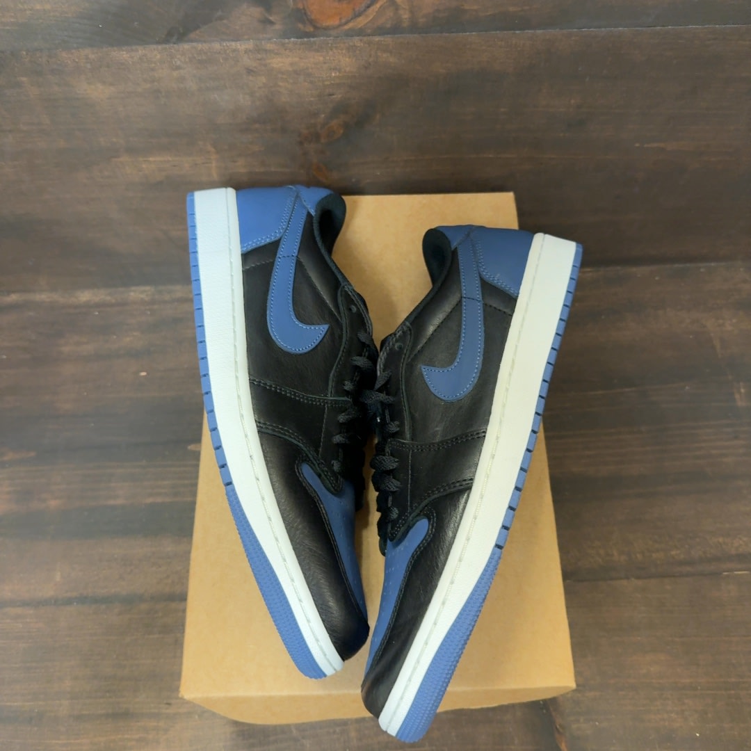 Jordan 1 Retro Low OG Mystic Navy Size 12 (Pre-Owned) - Image 2