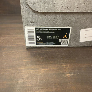 Jordan 4 Retro SE Paris Olympics Wet Cement (GS) - Image 7