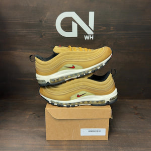 Nike Air Max 97 Metallic Gold (2017/2018) Size 9.5 (Pre-Owned) - Image 1