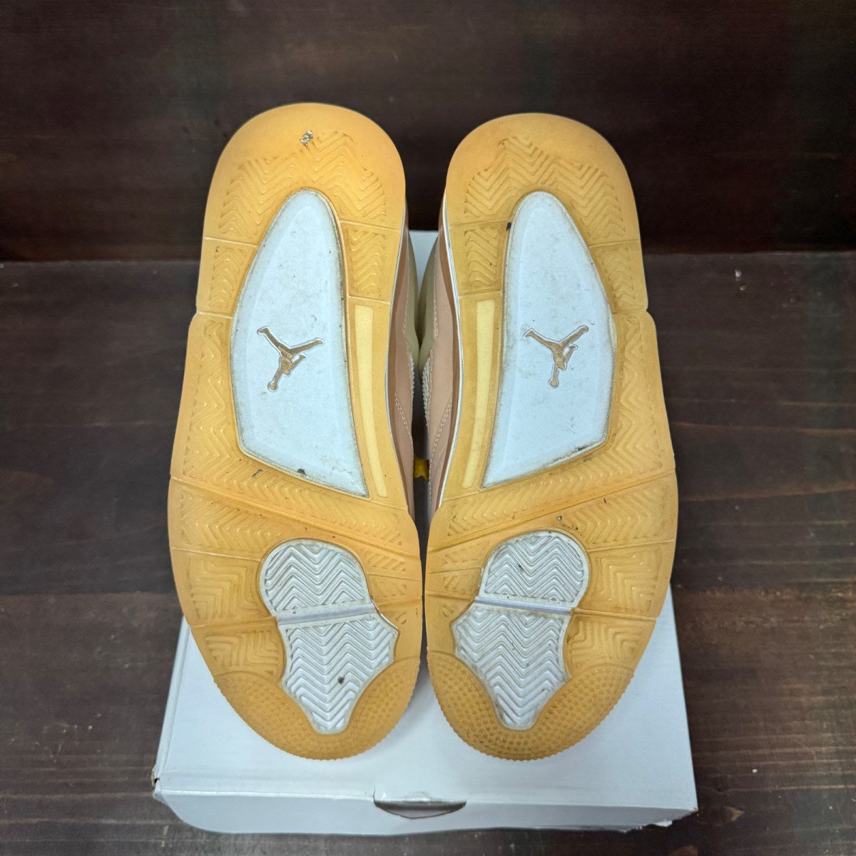 Jordan 4 Retro Shimmer (Women's) Size 9.5W (Pre-Owned) - box
