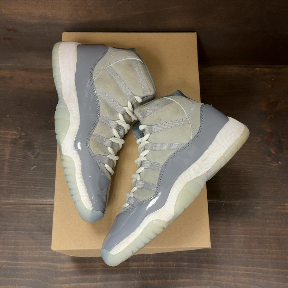 Jordan 11 Retro Cool Grey (2021) (GS) Size 6.5Y (Pre-Owned) - Image 2