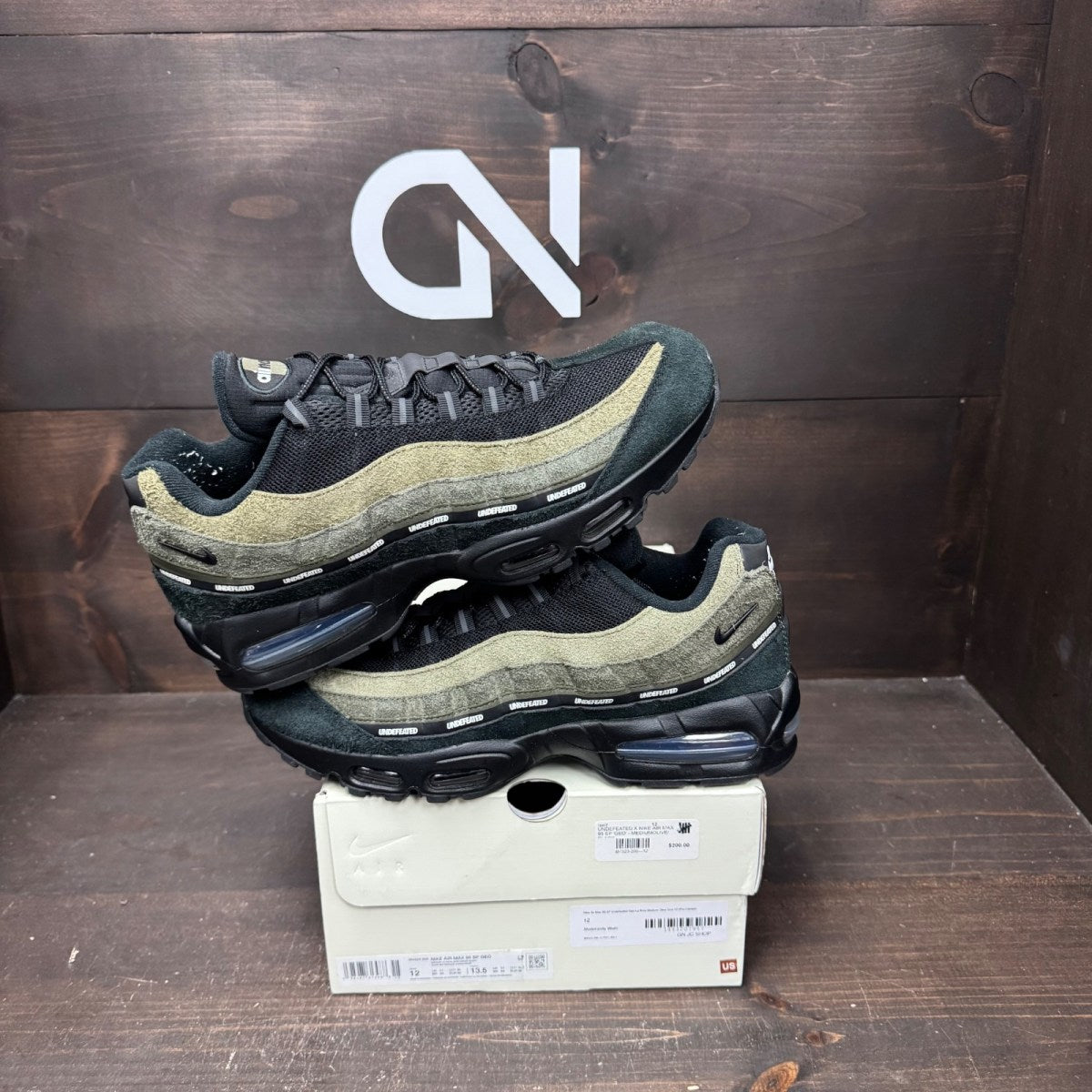 Nike Air Max 95 SP Undefeated Geo La Brea Medium Olive - Image 1