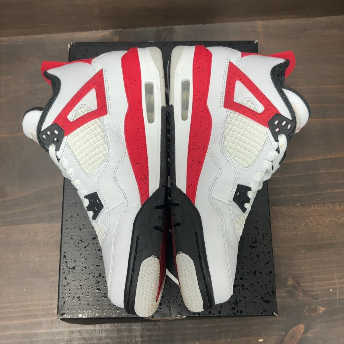 Jordan 4 Retro Red Cement (GS) - Image 4