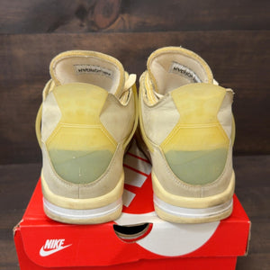 Jordan 4 Retro Off-White Sail (Women's) Size 12W (Pre-Owned) - Image 5