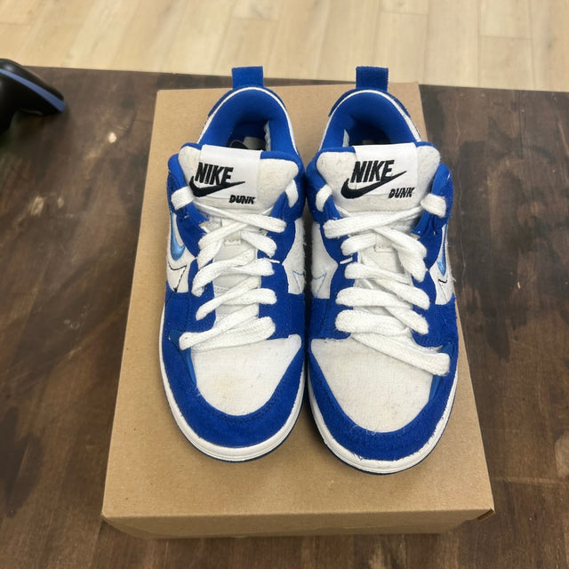Nike Dunk Low Disrupt 2 White University Blue (Women's) Size 6W (Pre-Owned) - Image 2