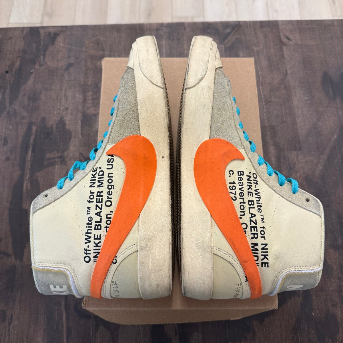 Nike Blazer Mid Off-White All Hallow's Eve Size 12 (Pre-Owned) - Image 4