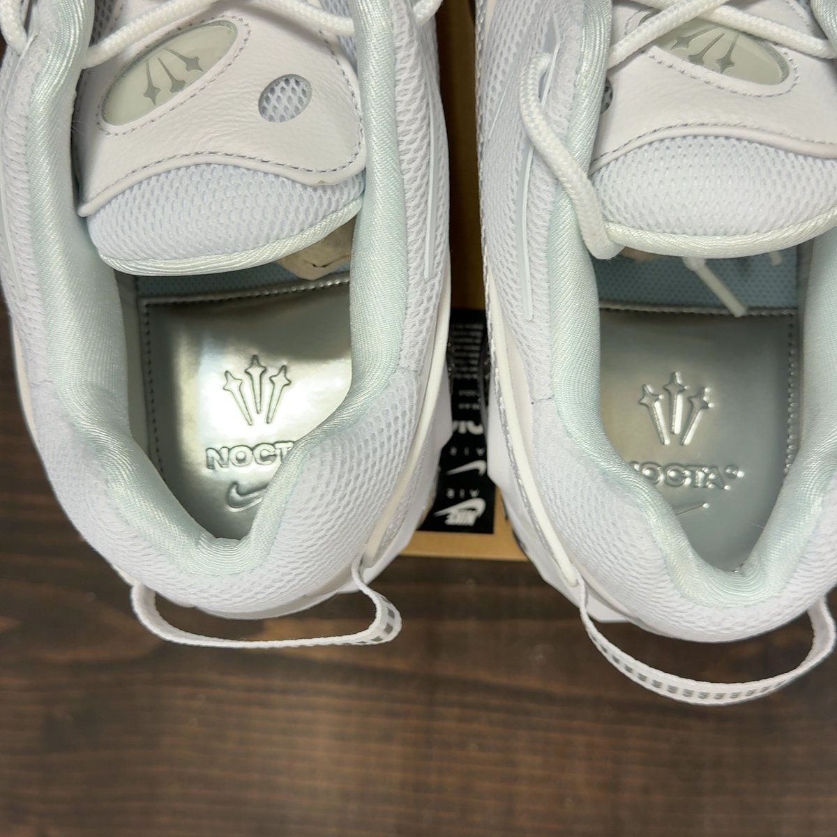 Nike NOCTA Glide Drake White Chrome Size 13 - aux