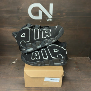 Nike Air More Uptempo Black White Size 9.5 (Pre-Owned) - Image 1