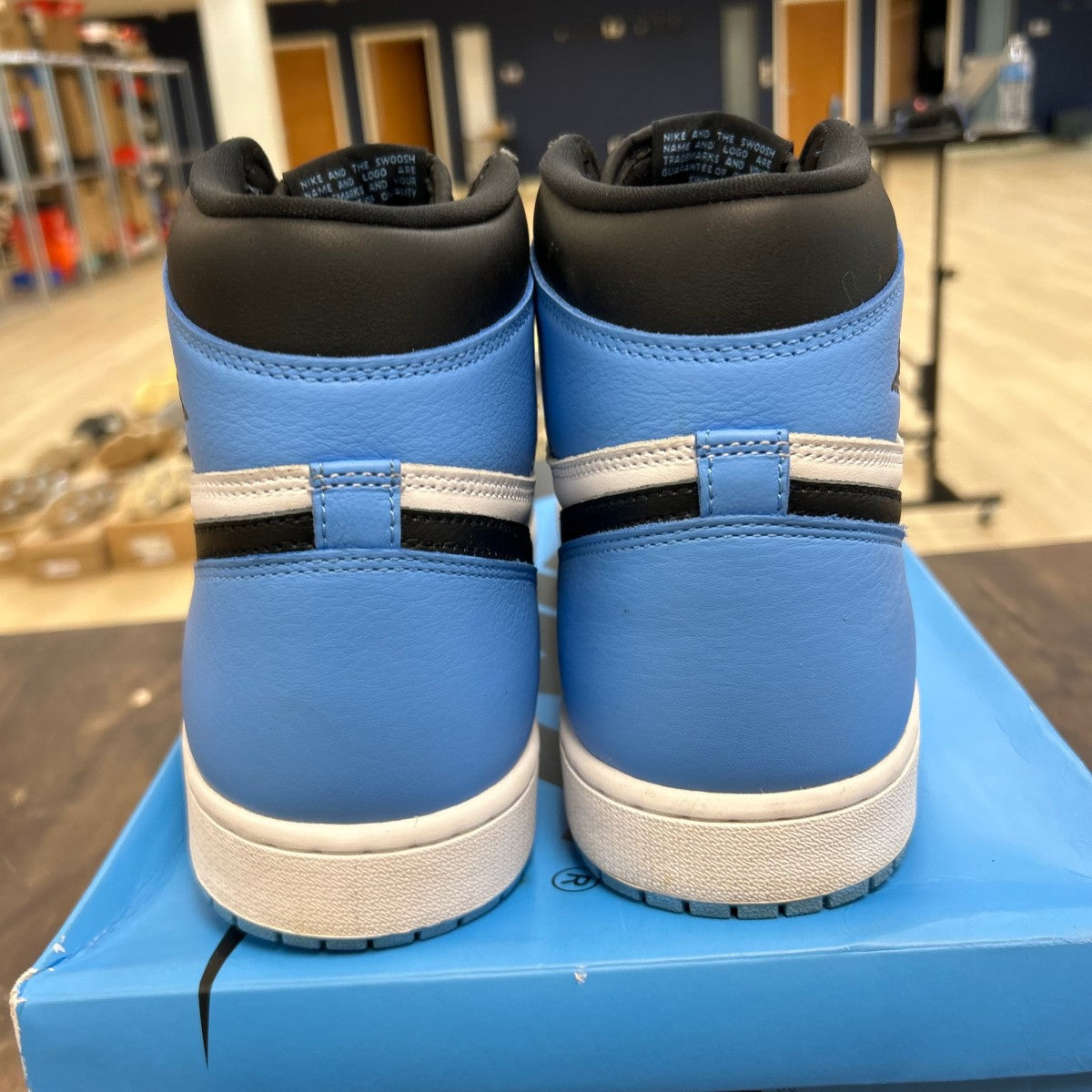 Jordan 1 Retro High OG UNC Toe - Image 4