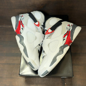 Jordan 8 Retro White True Red (2025) - Image 2