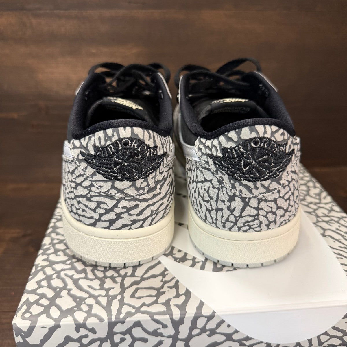 Jordan 1 Retro Low OG Black Cement - Image 4