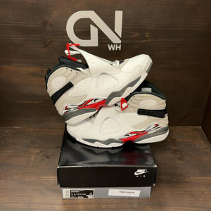 Jordan 8 Retro White True Red (2025) - Image 1