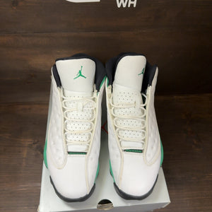 Jordan 13 Retro White Lucky Green Size 11 (Pre-Owned)