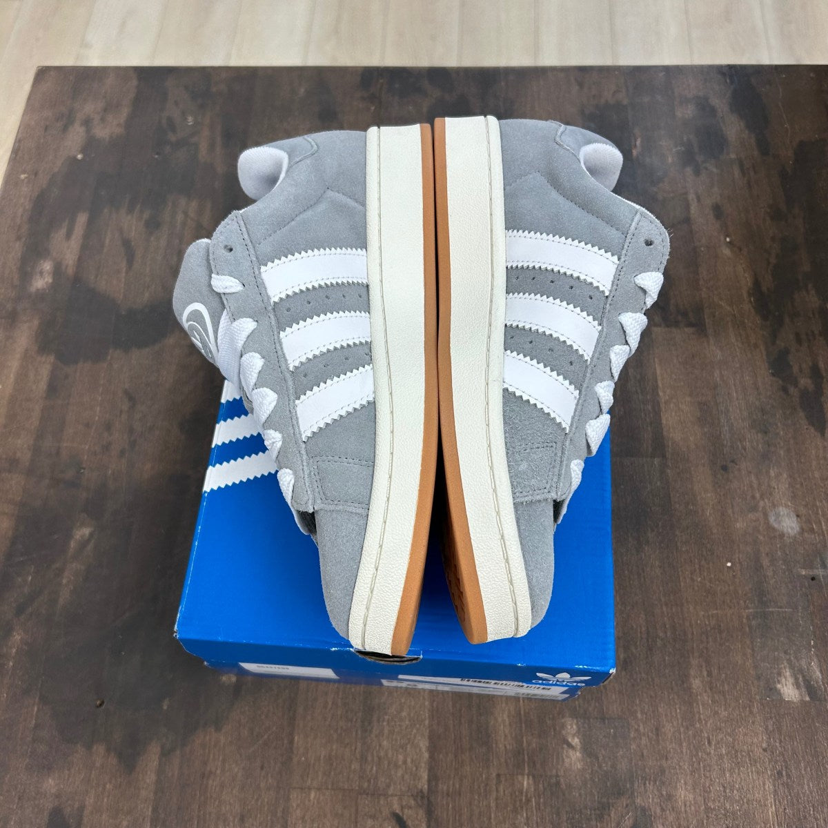 adidas Campus 00s Grey White Size 8 (Pre-Owned) - Image 3