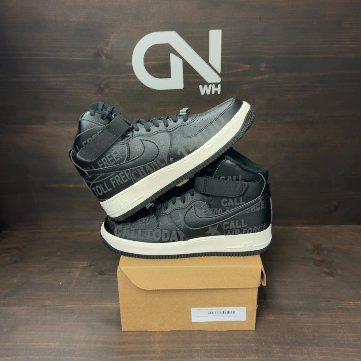 Nike Air Force 1 High Toll Free Size 9 - Image 1