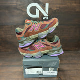 New Balance 9060 Rich Oak Burgundy - Image 1