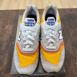 New Balance 997 MiUSA Grey Orange - Image 2
