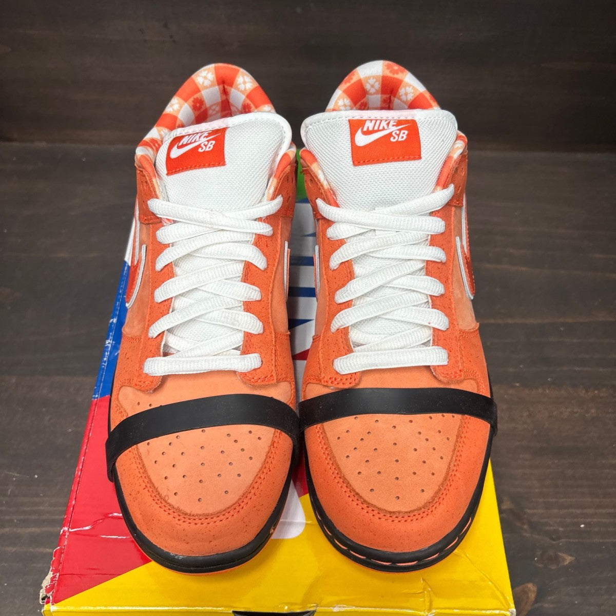 Nike SB Dunk Low Concepts Orange Lobster Size 10.5 (Pre-Owned) - Image 3