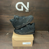 Jordan 4 Retro Black Cat (2025) (GS) Size 4.5Y - Image 1