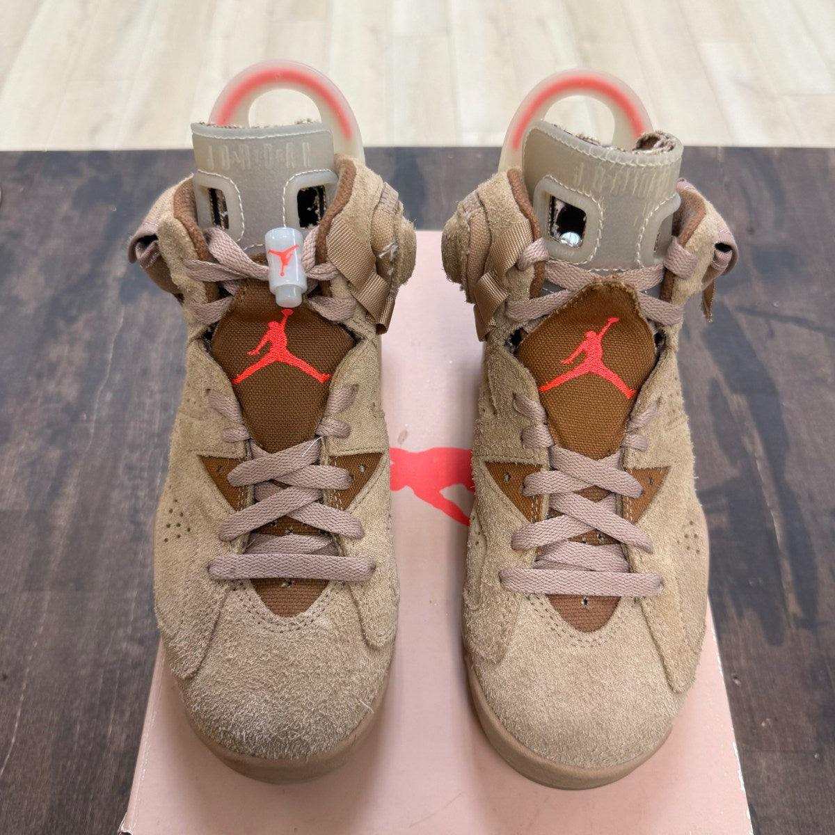 Jordan 6 Retro Travis Scott British Khaki - Image 4