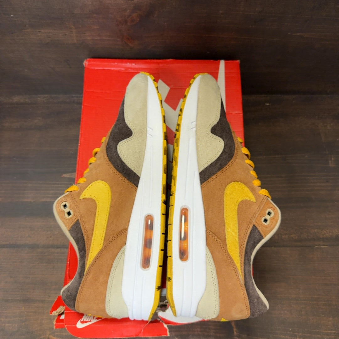 Nike Air Max 1 PRM Duck Pecan Yellow Ochre Size 10 (Pre-Owned) - Image 6