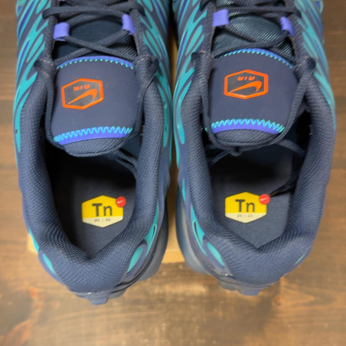 Nike Air Max Plus Drift Midnight Navy Total Orange Size 13 (Pre-Owned) - aux