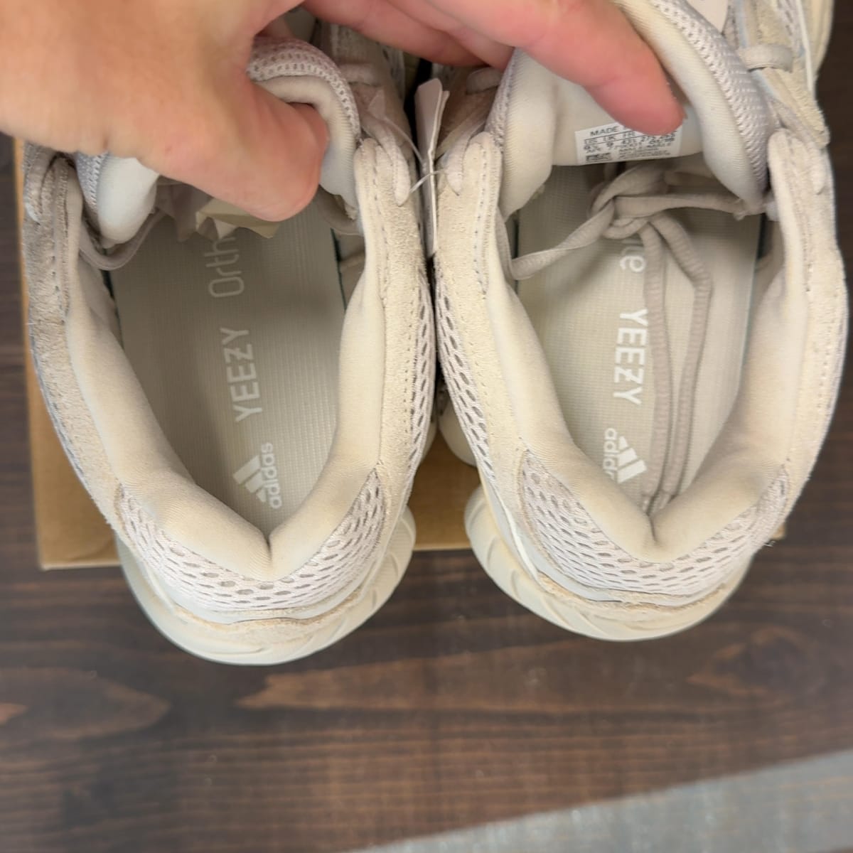 adidas Yeezy 500 Blush Size 9.5 (Pre-Owned) - aux