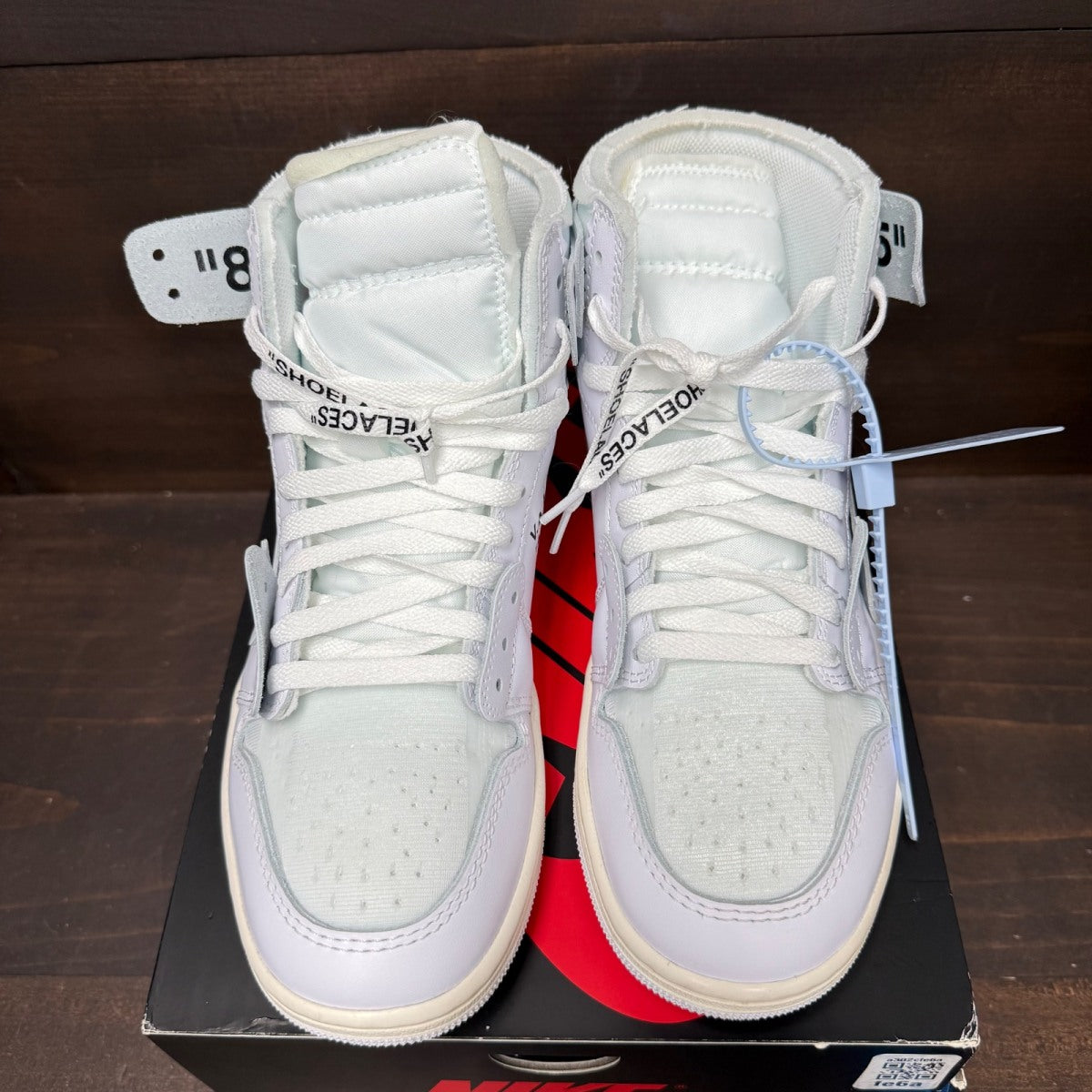 Jordan 1 Retro High Off-White Alaska - Image 2