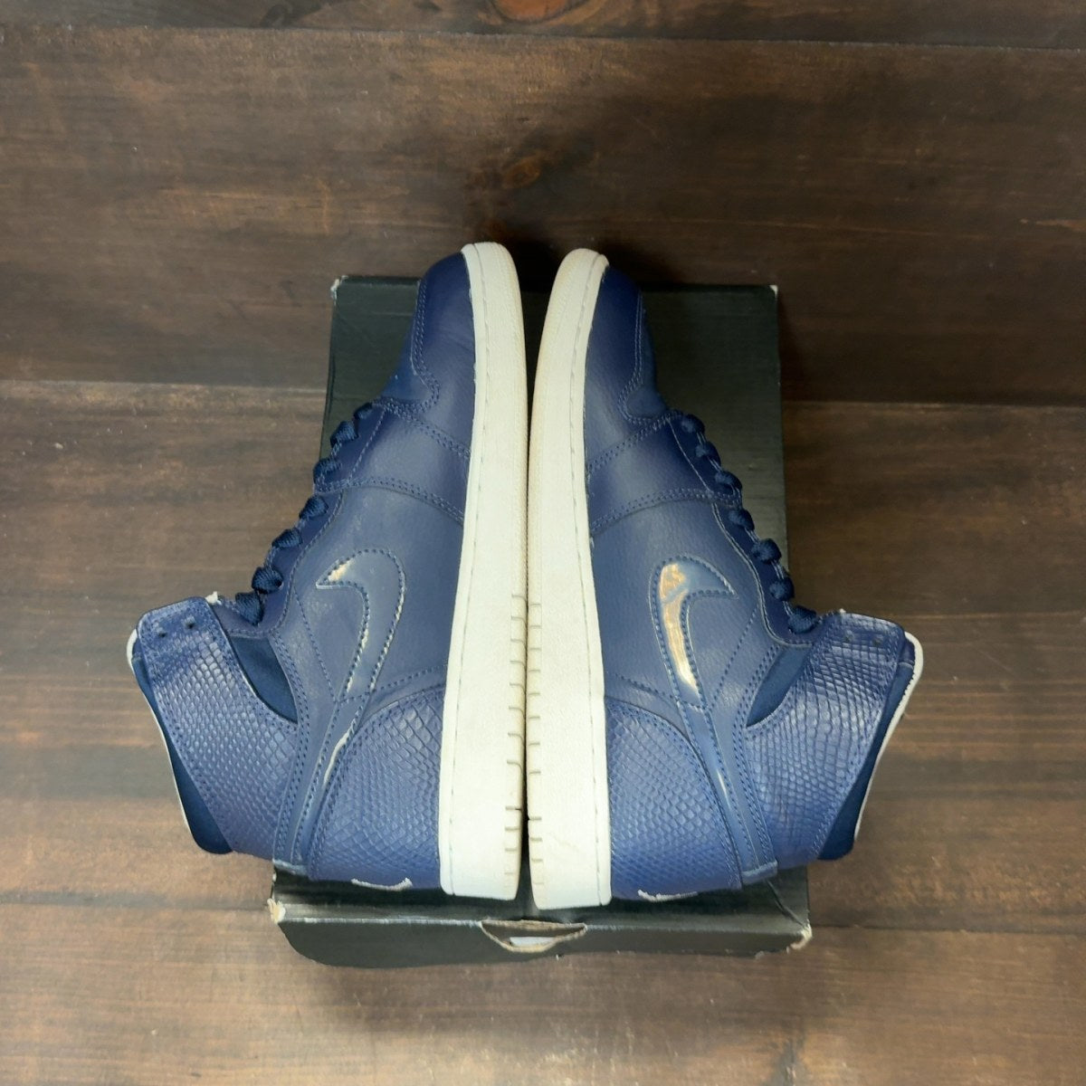 Air Jordan 1 Retro High GS 'Midnight Navy' Size 6.5 (Pre-Owned) - Image 6