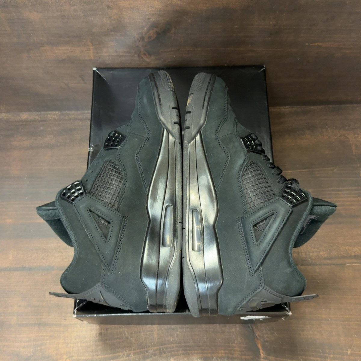 Jordan 4 Retro Black Cat (2025) Size 10.5 (Pre-Owned) - Image 6