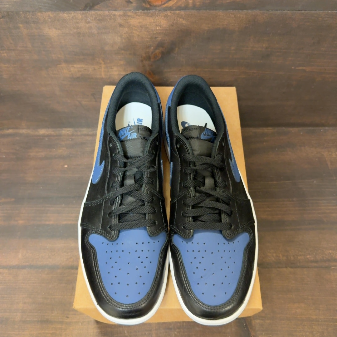Jordan 1 Retro Low OG Mystic Navy Size 12 (Pre-Owned) - Image 3