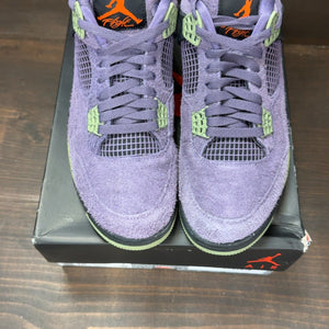 Jordan 4 Retro Canyon Purple (Women's) - Image 3