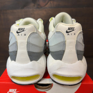 Nike Air Max 95 Recraft White Grey Volt (GS) Size 7Y (Pre-Owned)