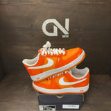Nike Air Force 1 Low '07 Orange White Patent - Image 1