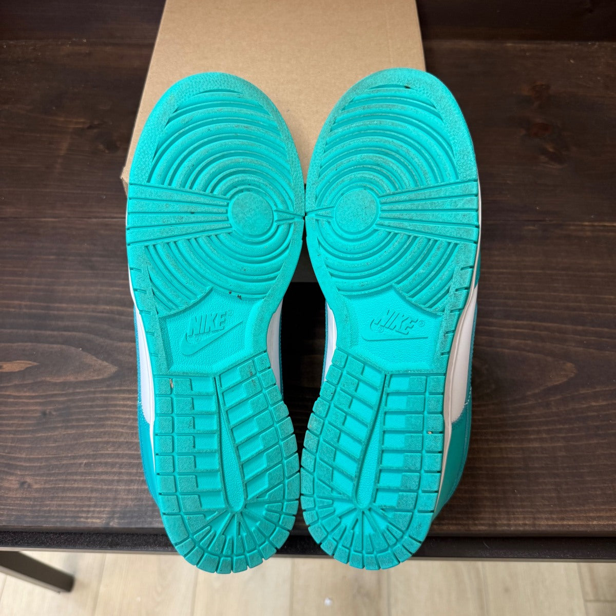 Nike Dunk Low Clear Jade Size 11 (Pre-Owned) - Image 7