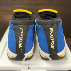 Jordan 14 Retro Low Laney (2015) Size 15 (Pre-Owned) - aux