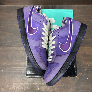 Nike SB Dunk Low Concepts Purple Lobster Size 11 (Pre-Owned) - back