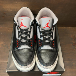 Jordan 3 Retro OG Black Cement (2024) Size 11 (Pre-Owned) - tag