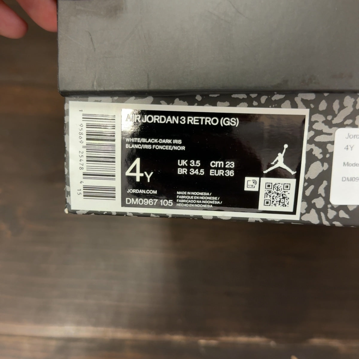 Jordan 3 Retro Dark Iris (GS) - Image 9