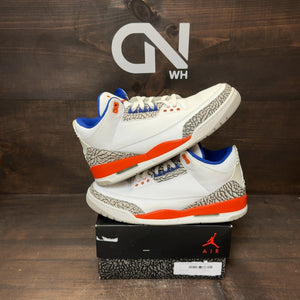 Jordan 3 Retro Knicks Size 11 (Pre-Owned) - Image 1