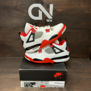 Jordan 4 Retro Fire Red (2020) Size 9.5 (Pre-Owned) - front